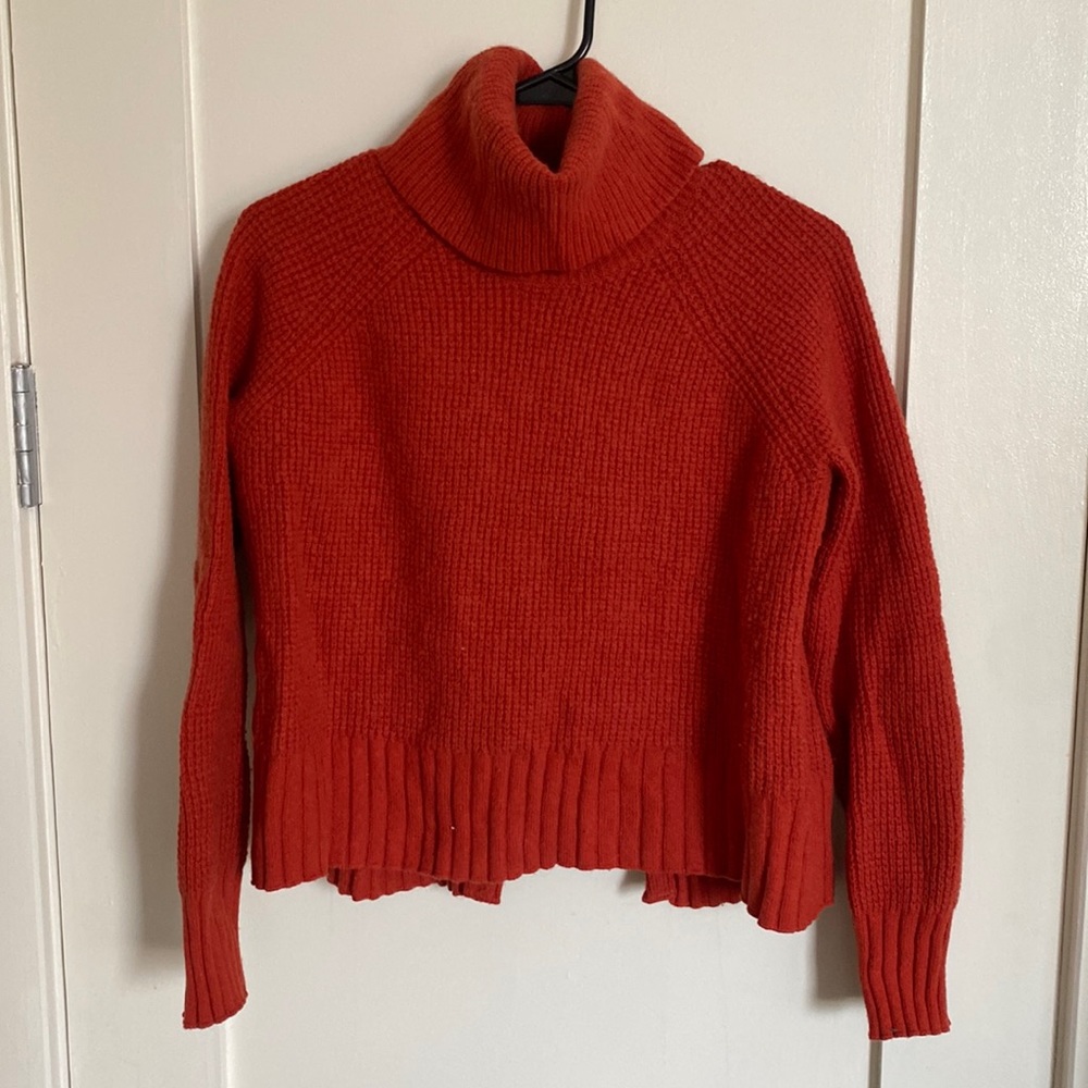 Madewell Sweater Turtleneck, open back